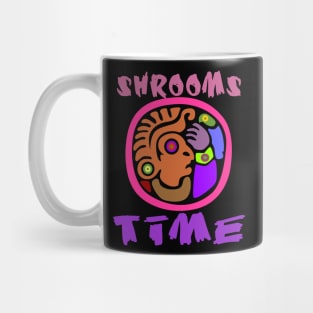 Shrooms Time, mushrooms time. Collecting mushrooms is beautiful and connects with nature Mug